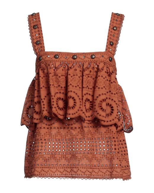 Top di SIMONA CORSELLINI in Brown