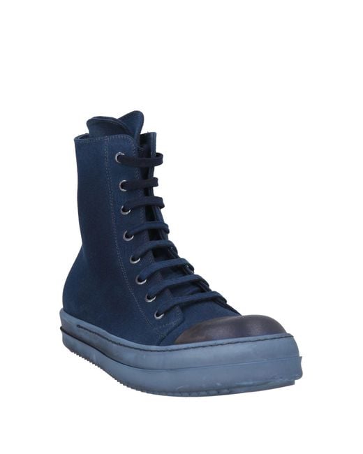 Rick Owens Blue Trainers for men