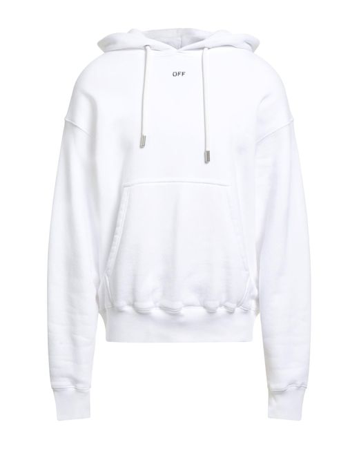 Felpa di Off-White c/o Virgil Abloh in White da Uomo