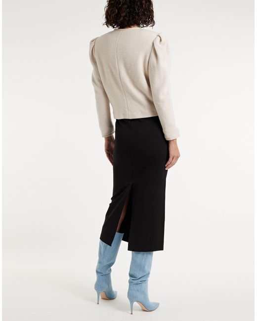 Isabel Marant Natural Jacket Virgin Wool, Polyamide