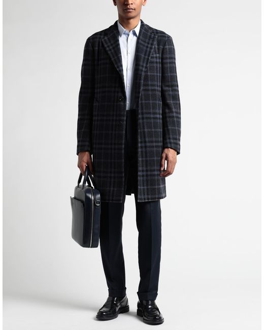 Boglioli Blue Coat Virgin Wool, Elastane for men