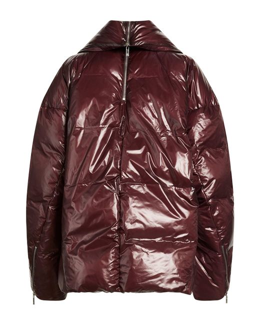 Helmut Lang Red Puffer