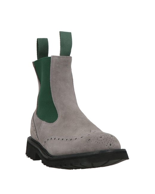 Tricker's Green Ankle Boots Leather