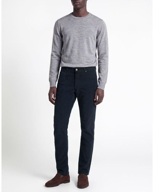Incotex Blue Trouser for men