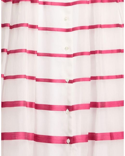Sara Roka Pink Maxi Dress Cotton, Silk
