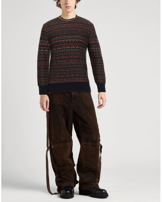 Wales Bonner Black Sweater Virgin Wool for men