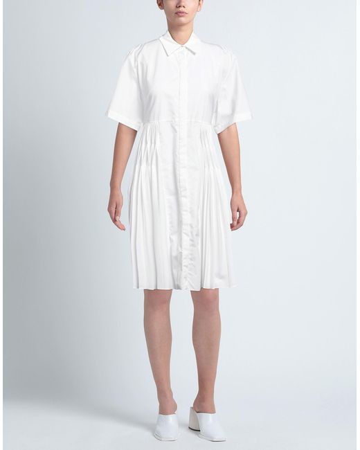 Robe courte Giovanni bedin en coloris White