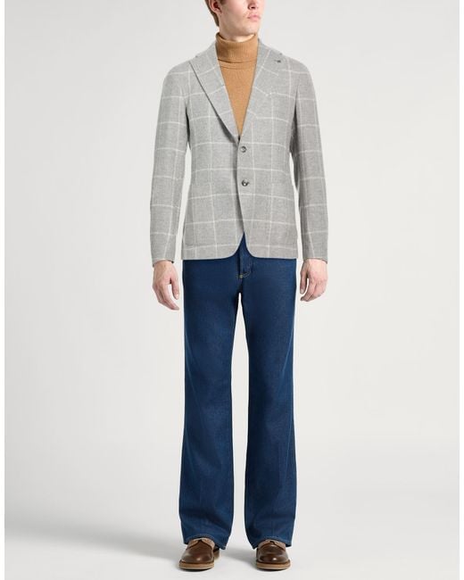 Tagliatore Gray Blazer for men