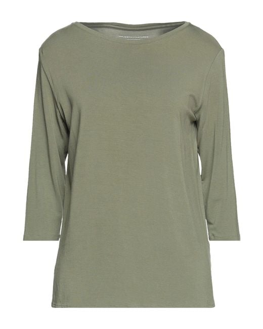 Majestic Filatures Green T-shirt
