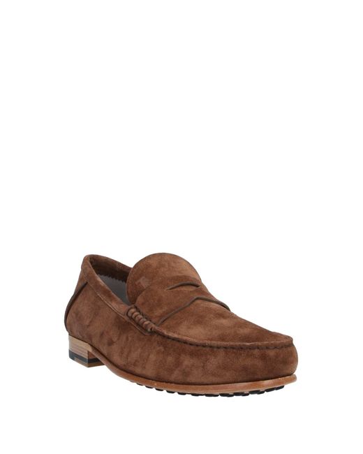 Tod's Brown Loafers Leather for men