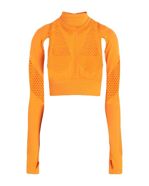 Adidas By Stella McCartney Orange Top