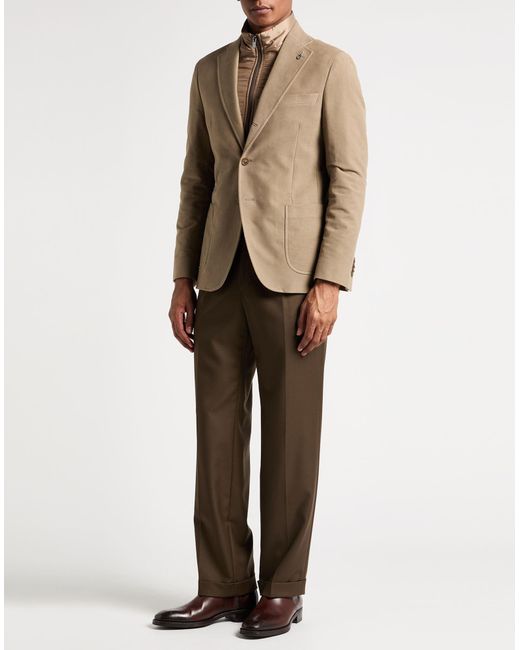 Paoloni Natural Blazers for men