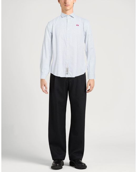 La Martina White Shirt Cotton for men