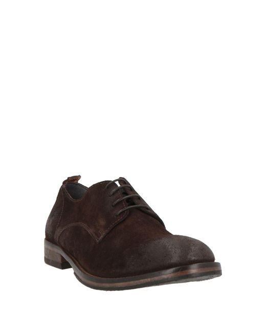 Moma Brown Lace-Up Shoes Leather