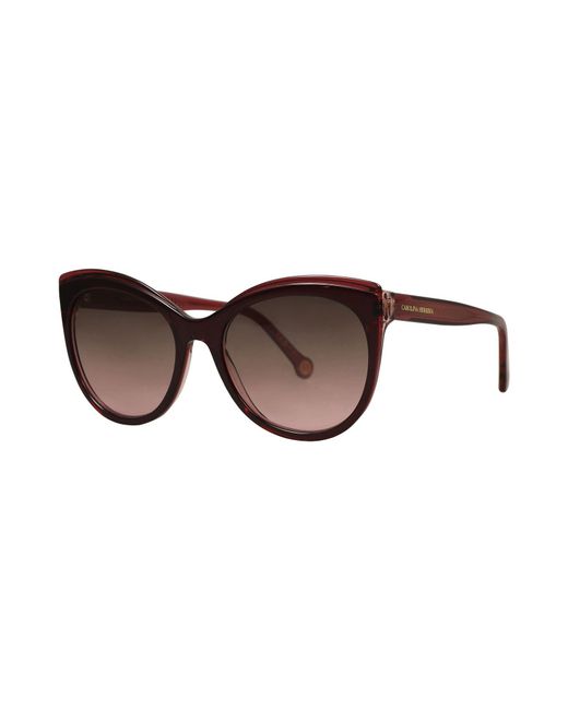 Carolina Herrera Brown Sunglasses