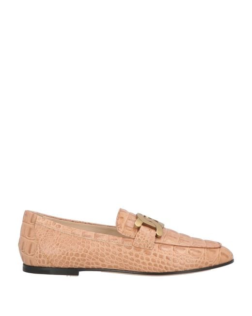 Tod's Pink Loafers