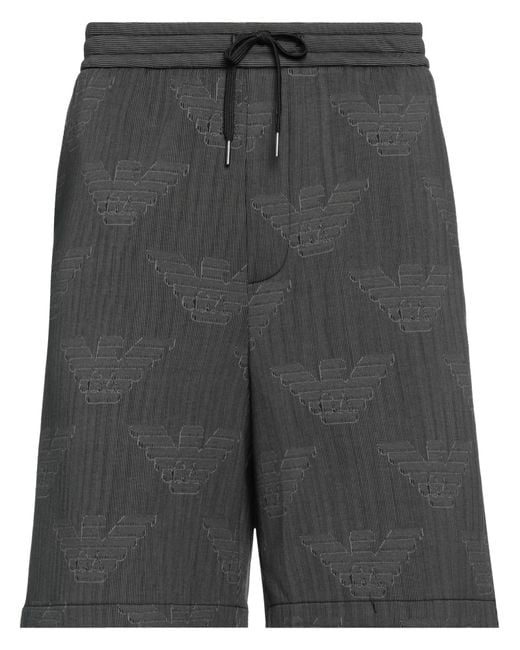 Emporio Armani Shorts & Bermudashorts in Gray für Herren