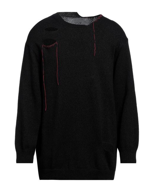Yohji Yamamoto Black Sweater for men