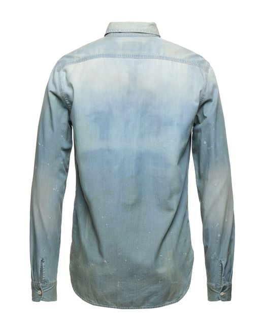 Camicia Jeans di Barbour in Blue da Uomo
