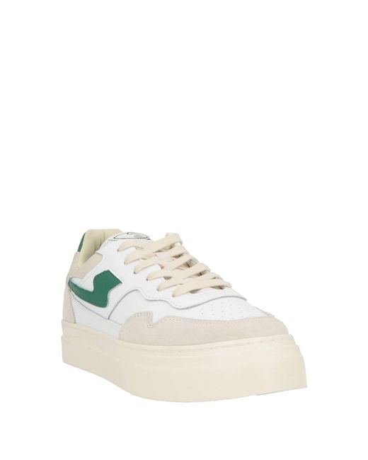 Stepney Workers Club White Sneakers Leather for men