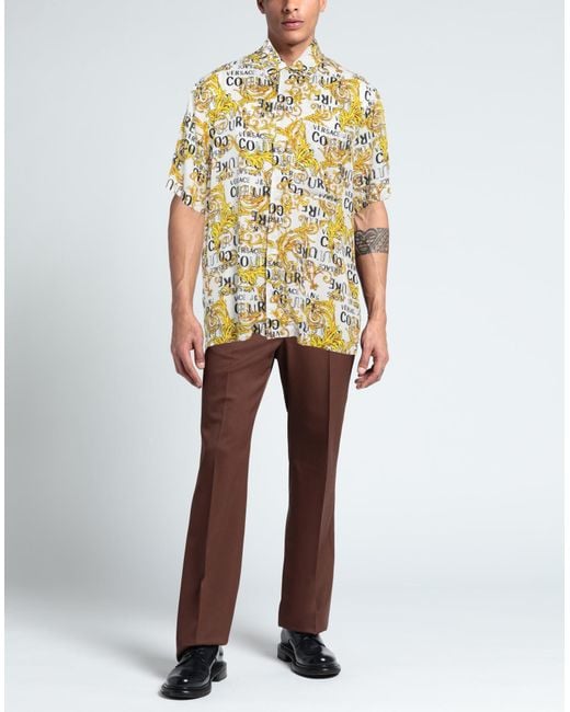Versace Jeans Couture Metallic Shirt for men