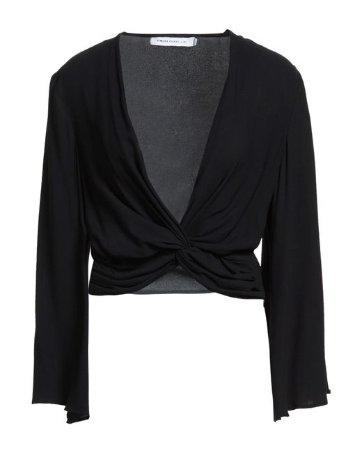 SIMONA CORSELLINI Black Top Viscose