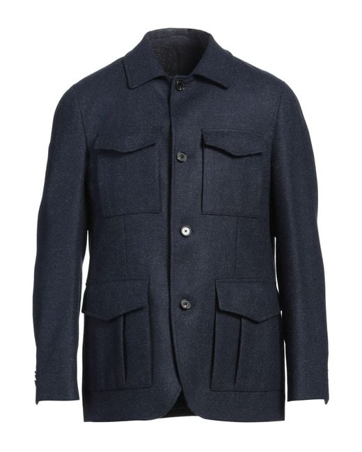 Giacca & Giubbotto di Caruso in Blue da Uomo