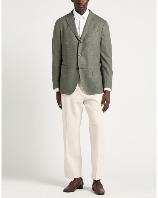 Boglioli Green Blazer for men