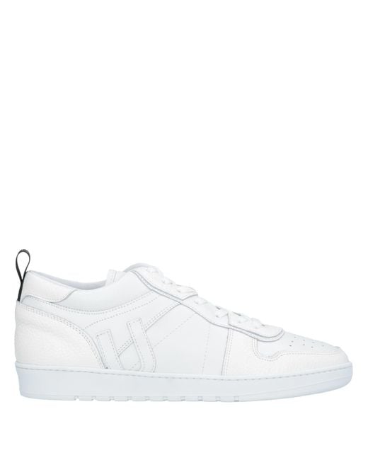 Emanuel Ungaro White Sneakers Soft Leather for men