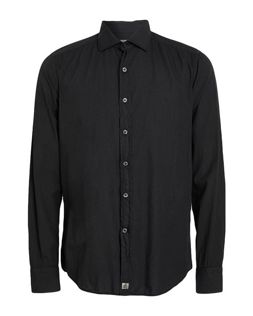 Camicia di Sonrisa in Black da Uomo