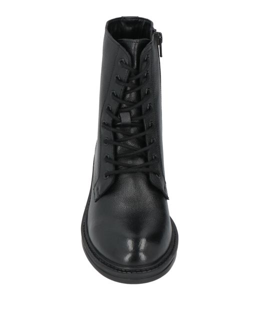 CafeNoir Black Ankle Boots