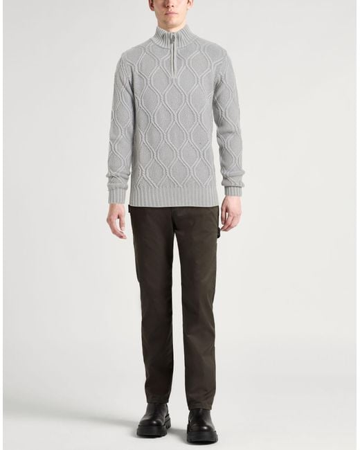 Pullover Moorer pour homme en coloris Gray