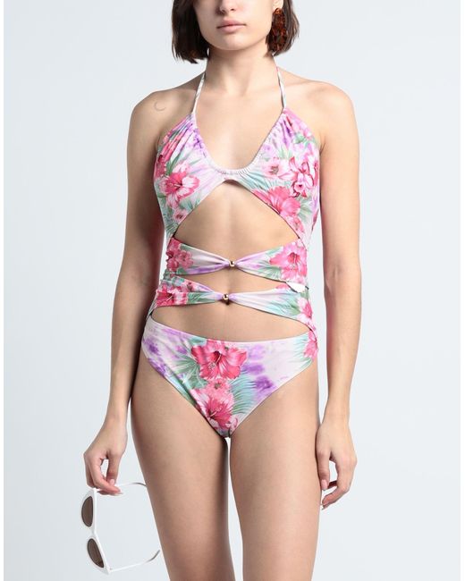 Maje Pink One-piece Swimsuit