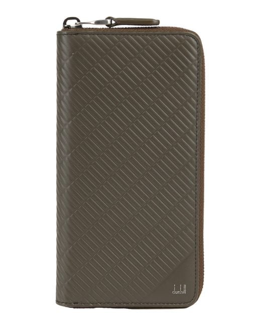 Dunhill Green Wallet Leather for men
