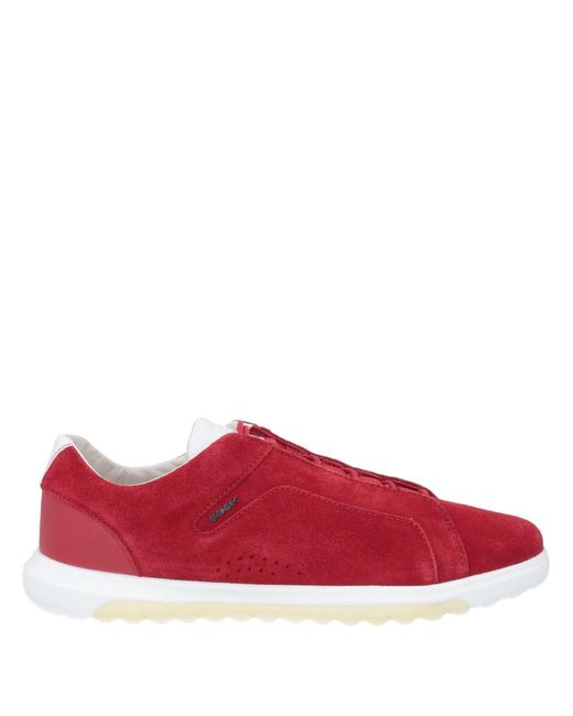 Geox Red Sneakers for men