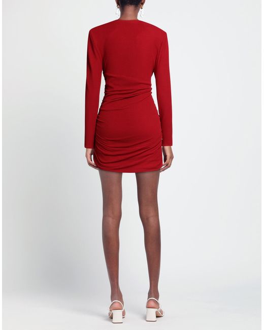 Alexandre Vauthier Red Mini-Kleid
