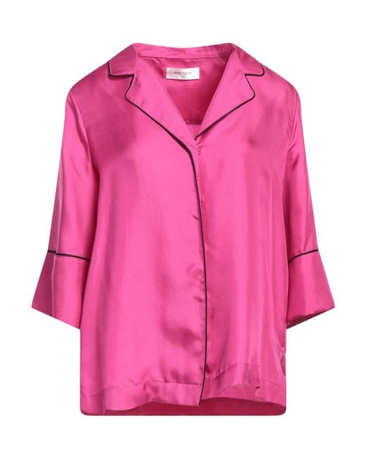 THE NINA STUDIO Pink Fuchsia Shirt Silk