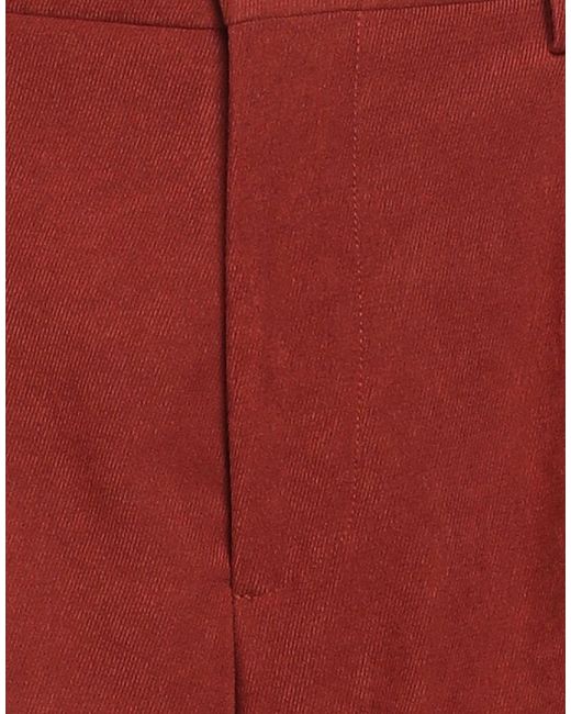 Berwich Red Rust Pants Polyester, Elastane
