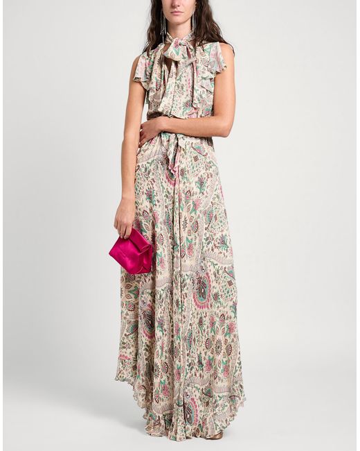 Etro White Maxi-Kleid