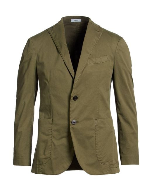 Boglioli Green Blazer for men