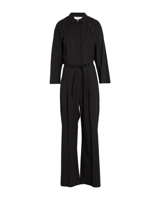 Tela Black Jumpsuit Cotton