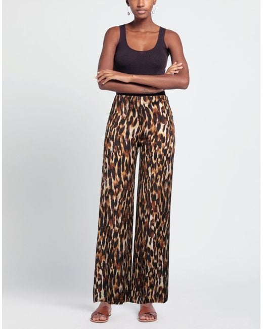 Jucca Brown Pants Viscose