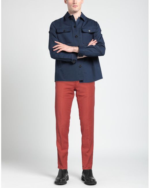 Incotex Red Pants for men