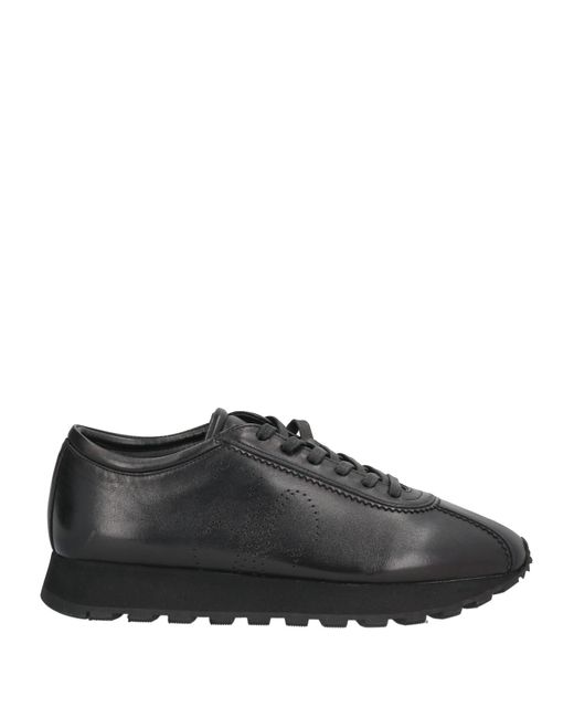 Fabi Black Sneakers Soft Leather for men