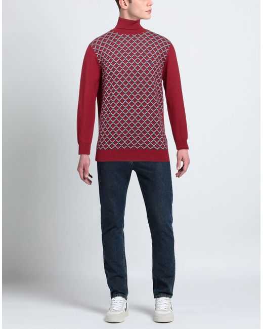 Harmont & Blaine Red Turtleneck for men