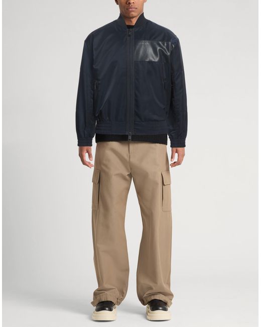 ARMANI EXCHANGE Blue Jacket for men