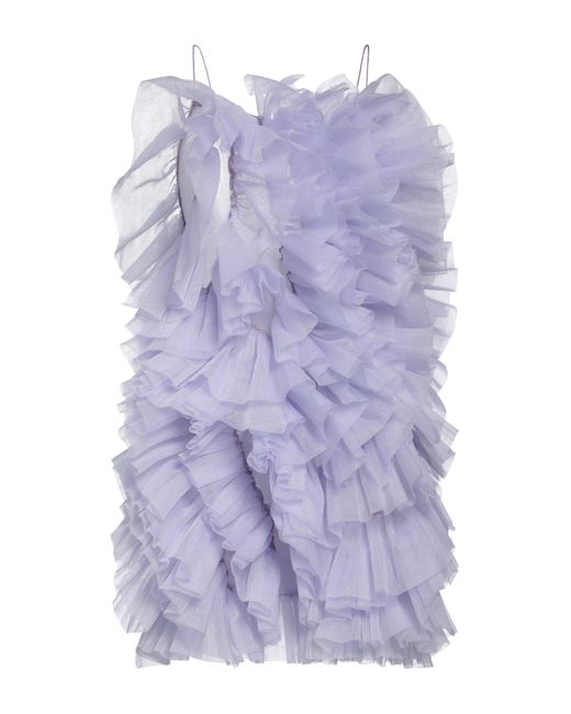 Laneus Purple Mini Dress