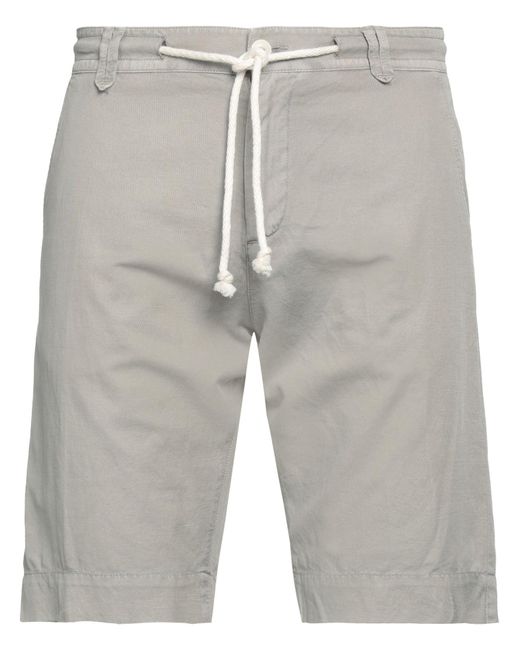 Officina 36 Gray Shorts & Bermuda Shorts for men