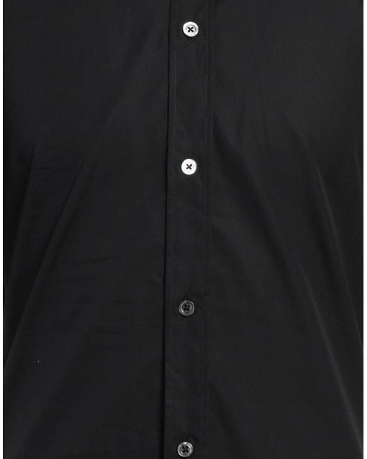 Maison Margiela Black Shirt Cotton for men