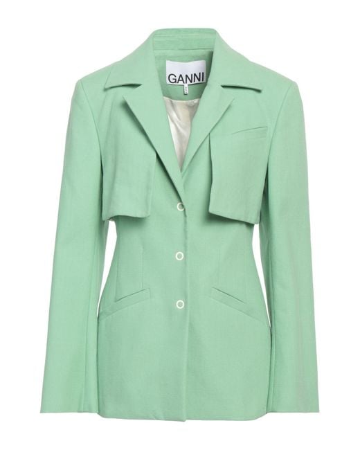 Ganni Green Blazer